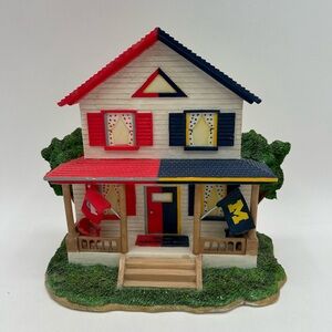 Ohio State Buckeyes / Michigan Wolverines House Divided-Ridgewood Collectibles